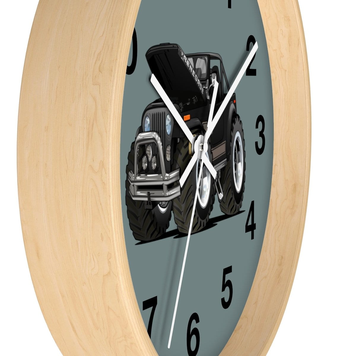 1978 Jeep CJ Renegade Hot Rod Wall clock