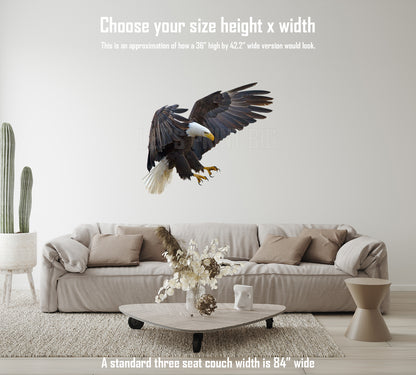 Bald Eagle 1 Large Wall Decal
