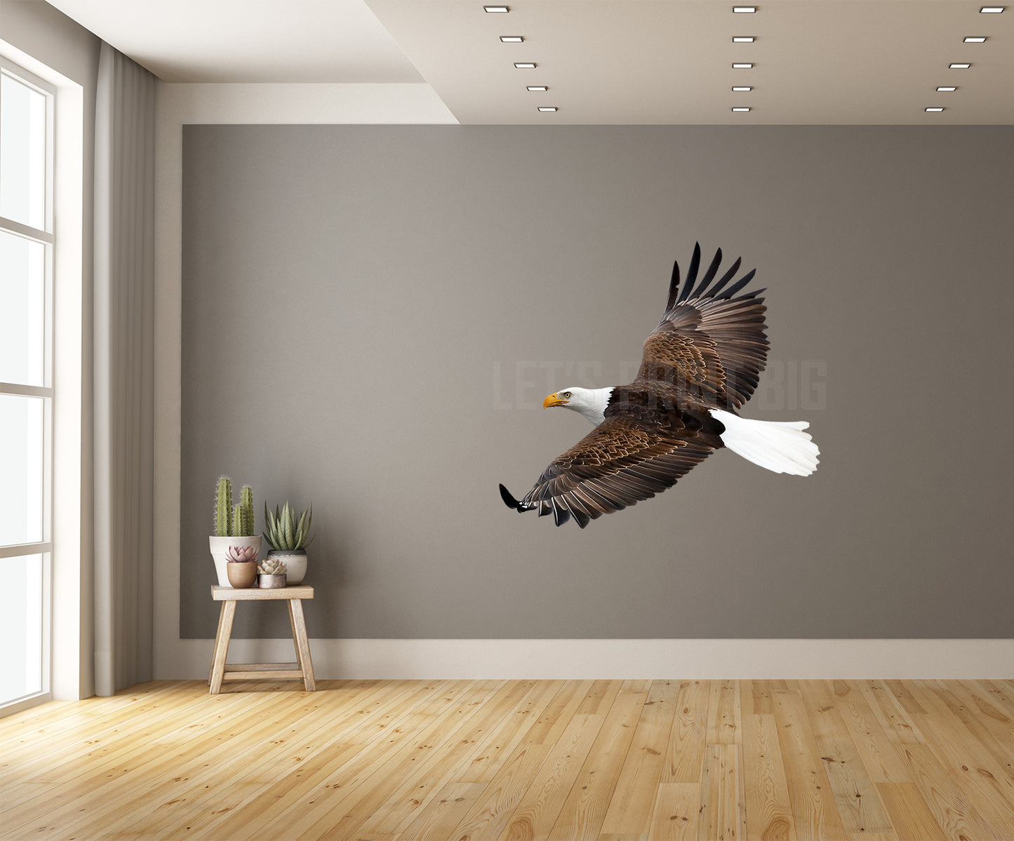 Bald Eagle 2 Large Wall Decal