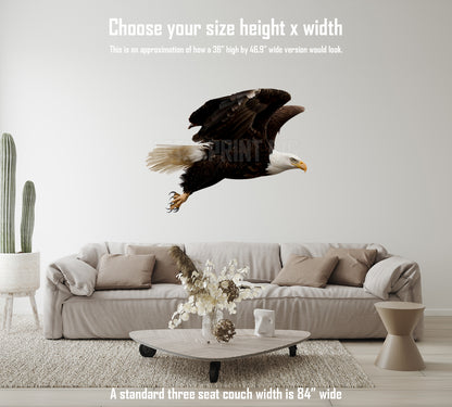 Bald Eagle 3 Large Wall Decal