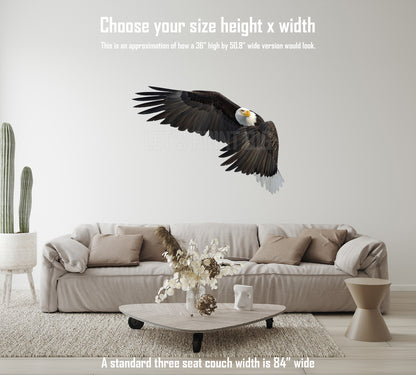 Bald Eagle 5 Large Wall Decal
