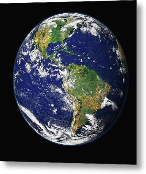 Earth - Metal Print