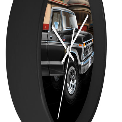 1976 F-150 Ranger XLT 4x4 Pickup Wall clock