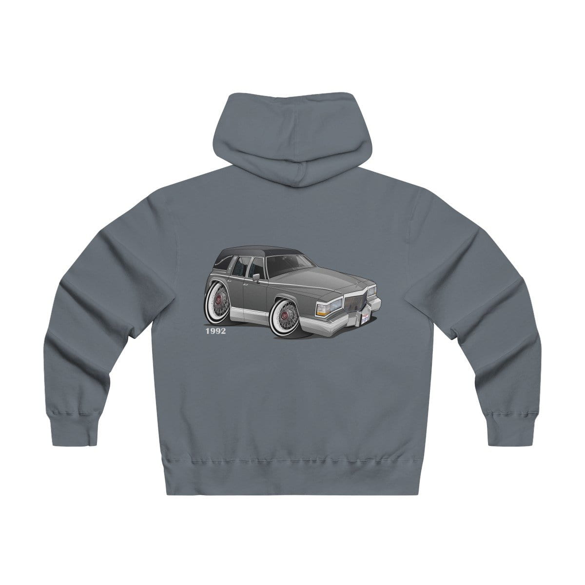 Hearse Men's Lightweight Zip Hooded Sweatshirt