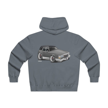 Hearse Men's Lightweight Zip Hooded Sweatshirt