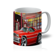 1978 El Camino Gas Station Route 66 11oz Mug