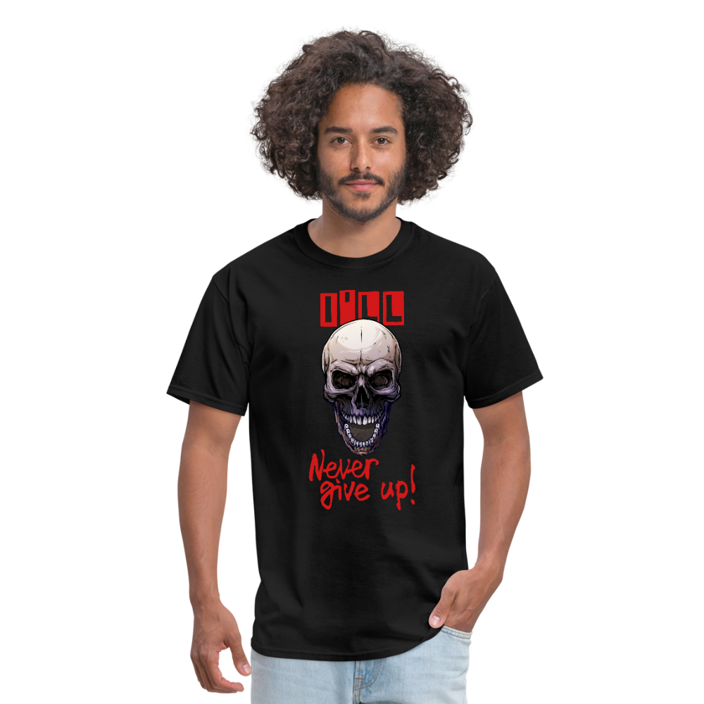I'll Never Give Up Men's T-Shirt - black