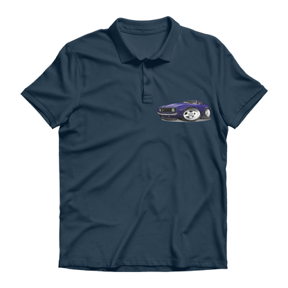 1st Generation Purple Camaro Premium Adult Polo Shirt
