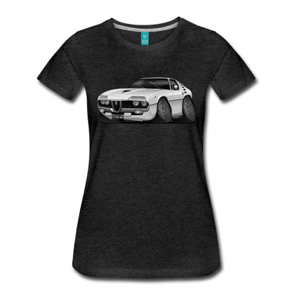 1971 Alfa Romeo Montreal Women’s Premium T-Shirt - charcoal gray