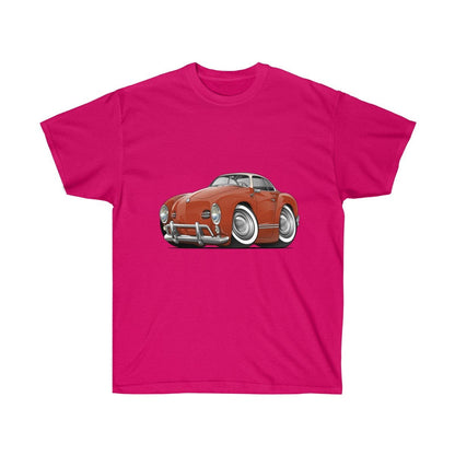 Volkswagen Cartoon Car Art Unisex Ultra Cotton Tee
