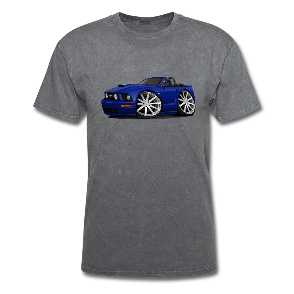 Mustang Convertible Men's T-Shirt - mineral charcoal gray