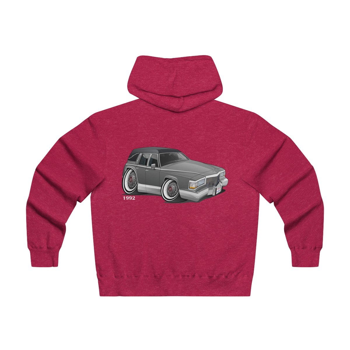 Hearse Men's Lightweight Zip Hooded Sweatshirt