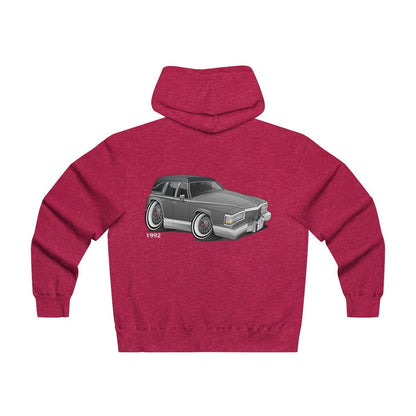 Hearse Men's Lightweight Zip Hooded Sweatshirt