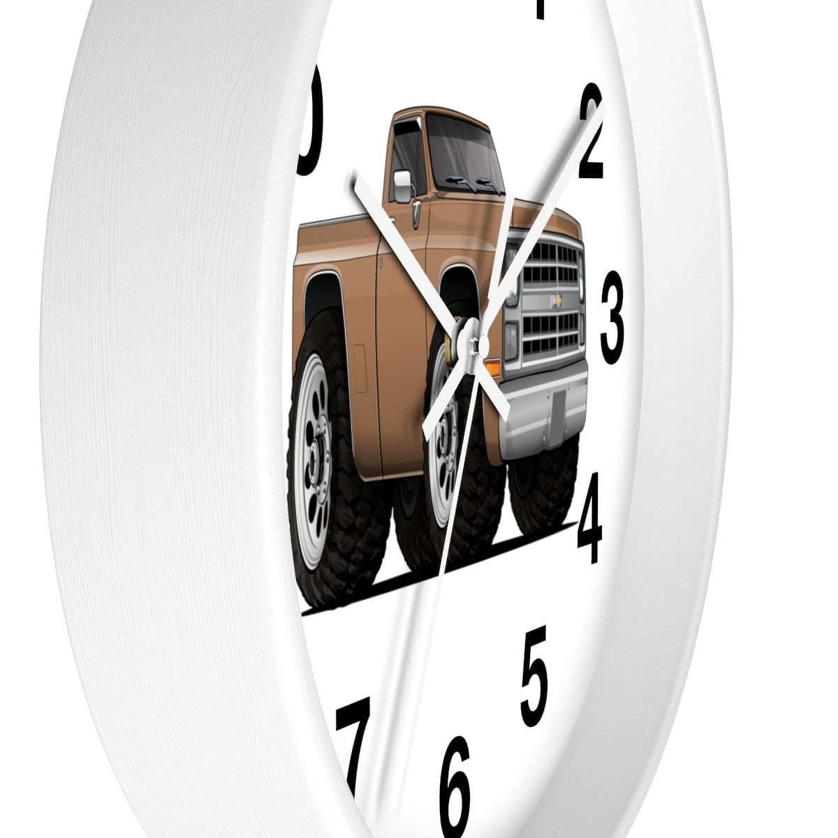 1986 4X4 Truck Car Art Wall clock