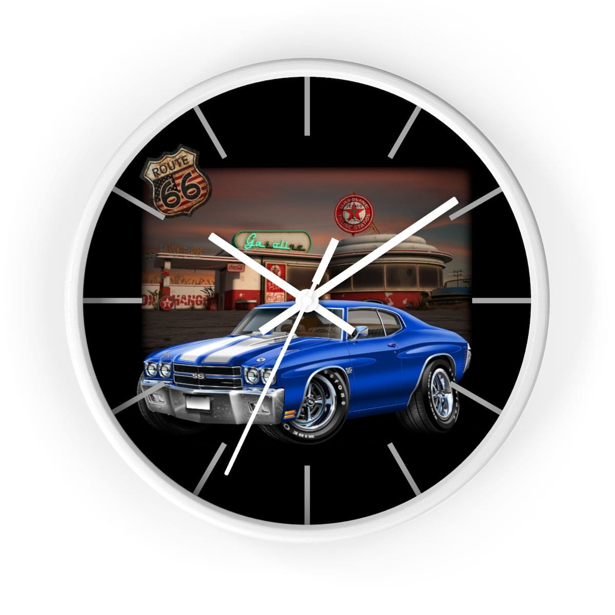 1970 Chevelle Texaco Wall clock