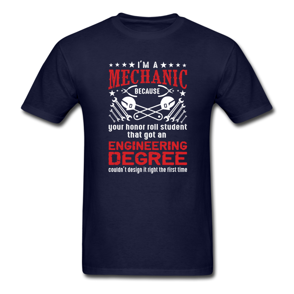 I'm a Mechanic Men's T-Shirt - navy