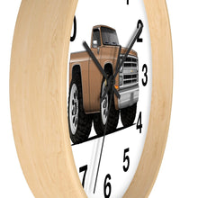 1986 4X4 Truck Car Art Wall clock