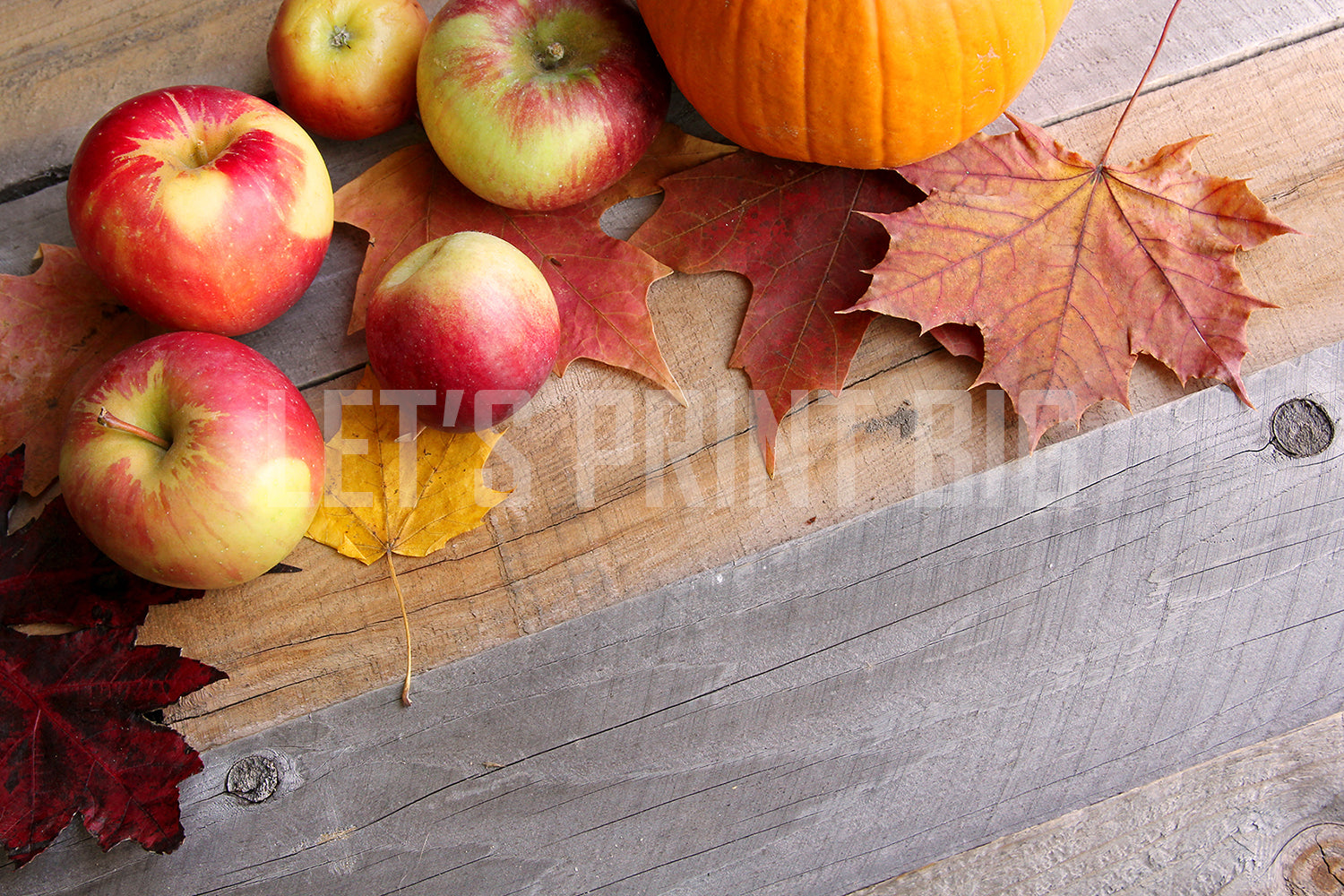 Fall Apple Wallpaper Custom Designed Wall Mural Peel & Stick