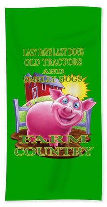 Farm Country - Beach Towel