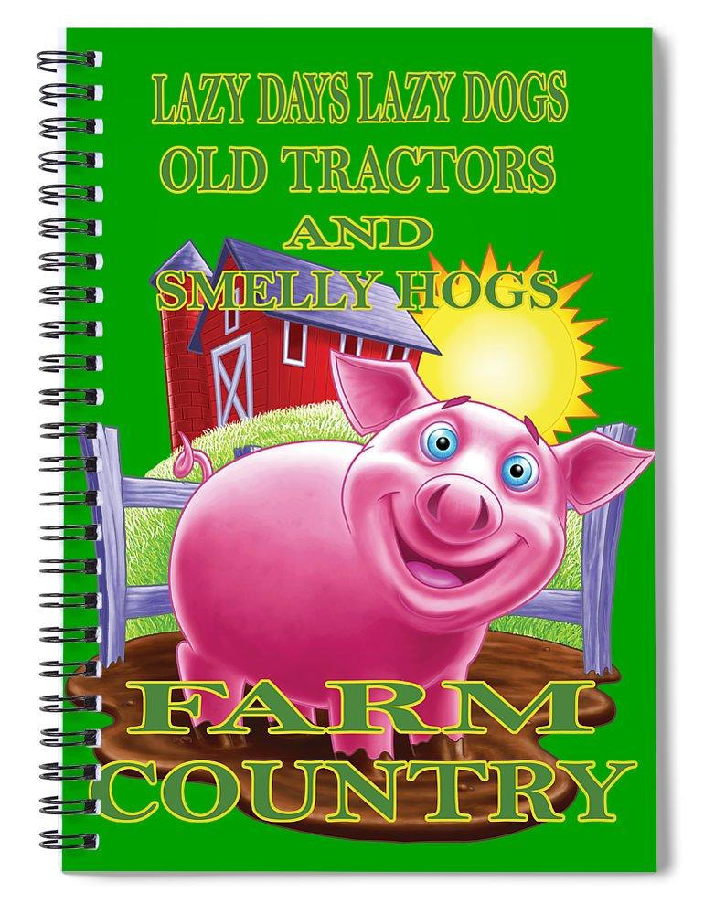 Farm Country - Spiral Notebook