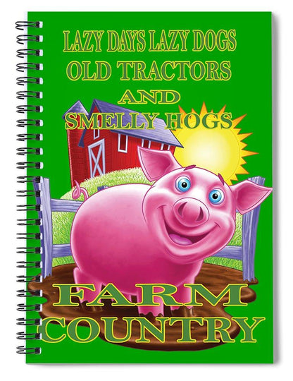 Farm Country - Spiral Notebook