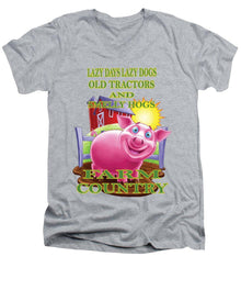 Farm Country - Men's V-Neck T-Shirt