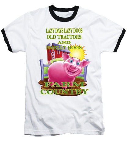 Farm Country - Baseball T-Shirt