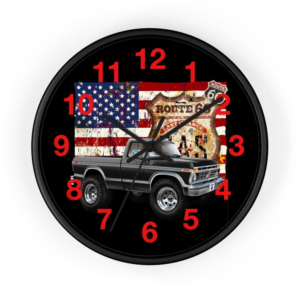 1976 F-150 XLT Ranger 4x4 Wall clock
