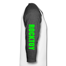 Baseball T-Shirt - white/charcoal