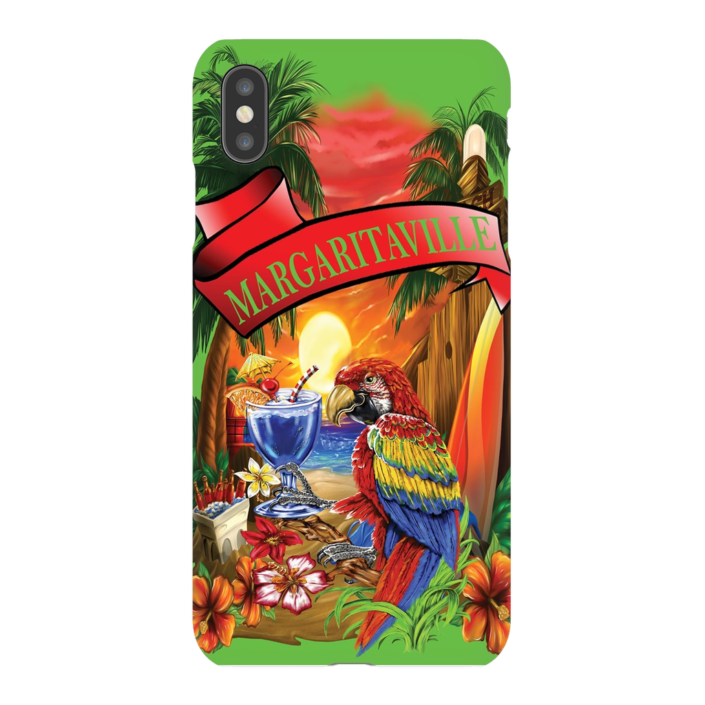 Lime Green Margaritaville IPhone Cases
