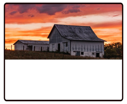 Barn Sunset Desk Mat