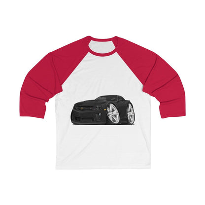 2013 Camaro Car Art Unisex 3/4 Sleeve Baseball Tee