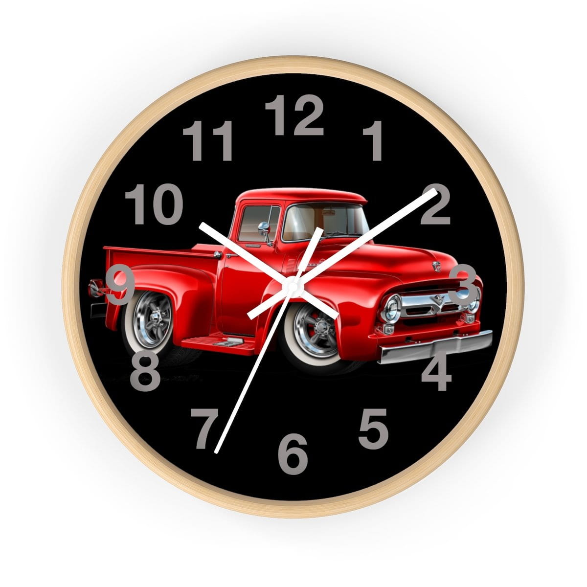 F100 Pickup Truck Wall clock
