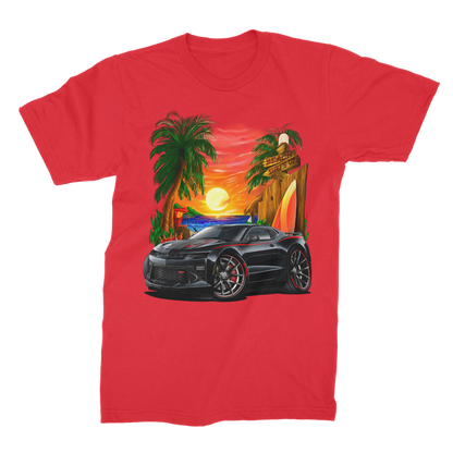 Surfs Up 2017 Camaro SS Car Art Premium Jersey Men's T-Shirt