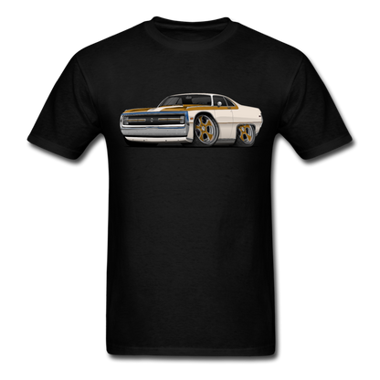1970 Chrysler 300 Hurst Car Art Men's T-Shirt - black