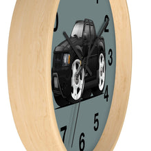 Sport Track Gray background Wall clock