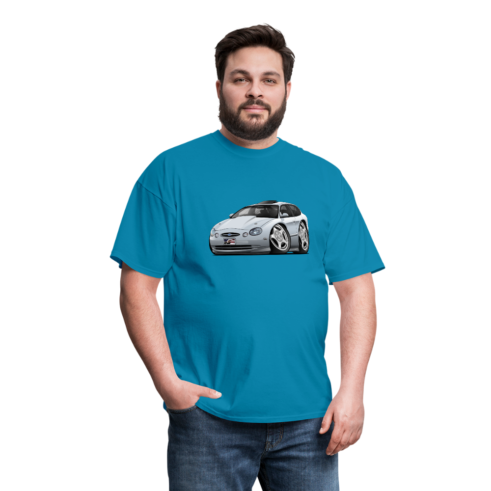 Ford Taurus SHO Car ArtMen's T-Shirt - turquoise
