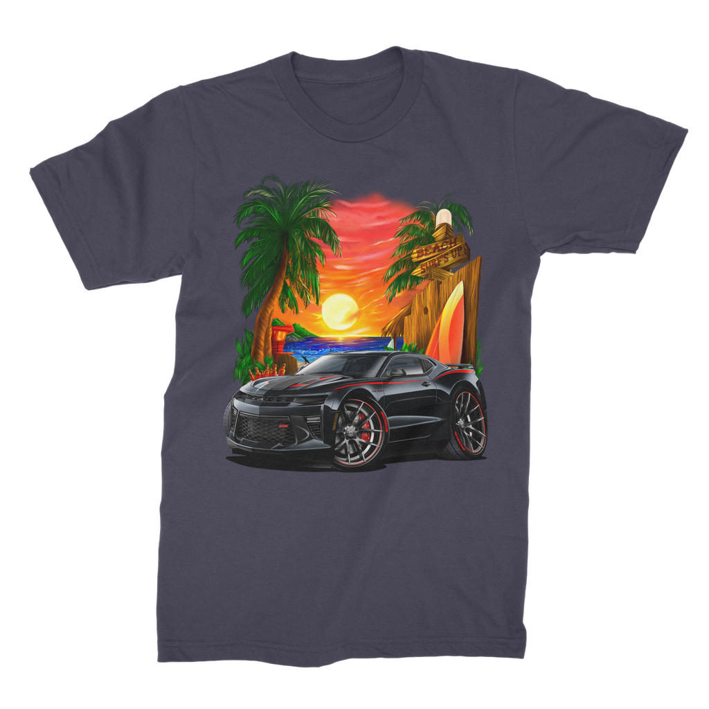 Surfs Up 2017 Camaro SS Car Art Premium Jersey Men's T-Shirt