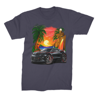 Surfs Up 2017 Camaro SS Car Art Premium Jersey Men's T-Shirt