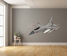 Fighter Jet Airplane Wall Art Decal Sticker