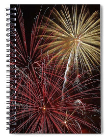 Fireworks - Spiral Notebook