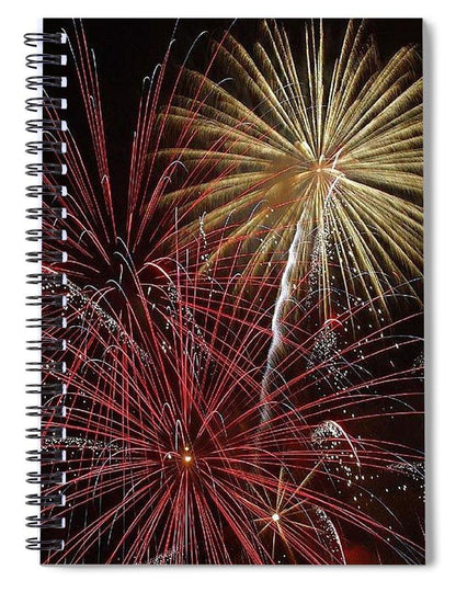 Fireworks - Spiral Notebook