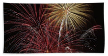 Fireworks - Beach Towel