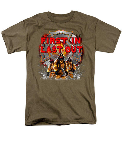 First In Last Out - Men's T-Shirt  (Regular Fit)