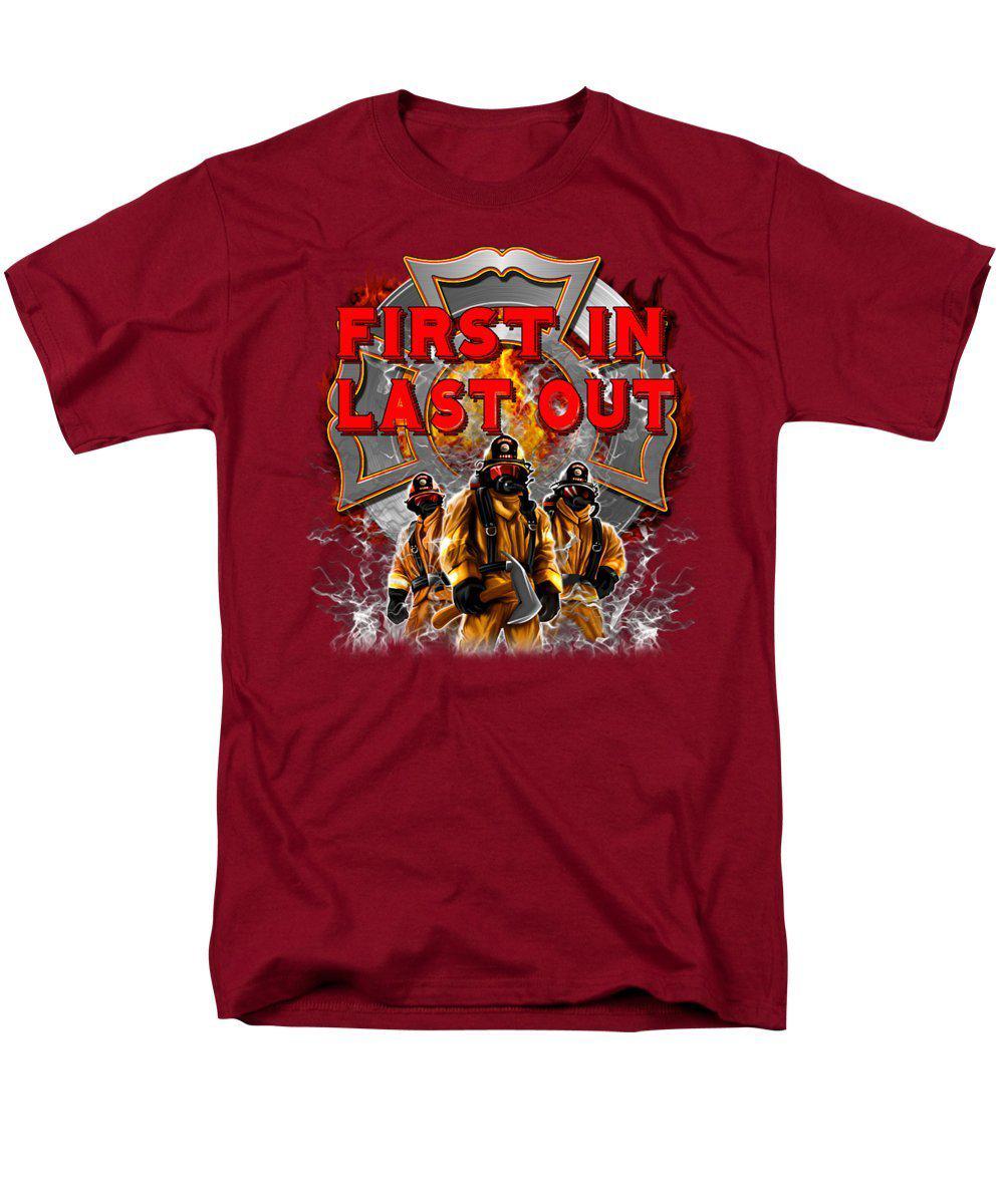 First In Last Out - Men's T-Shirt  (Regular Fit)