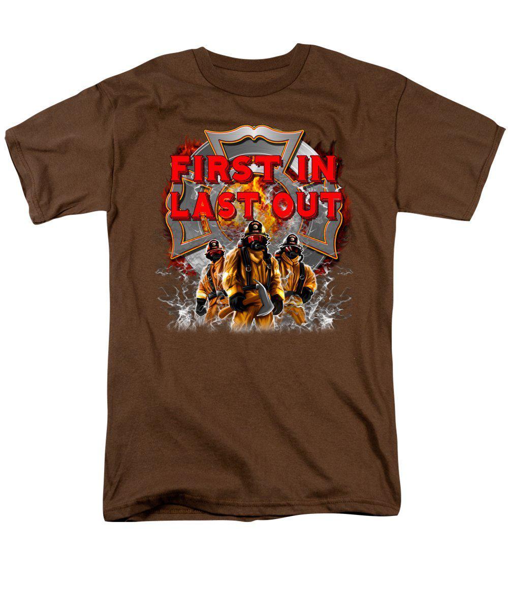First In Last Out - Men's T-Shirt  (Regular Fit)