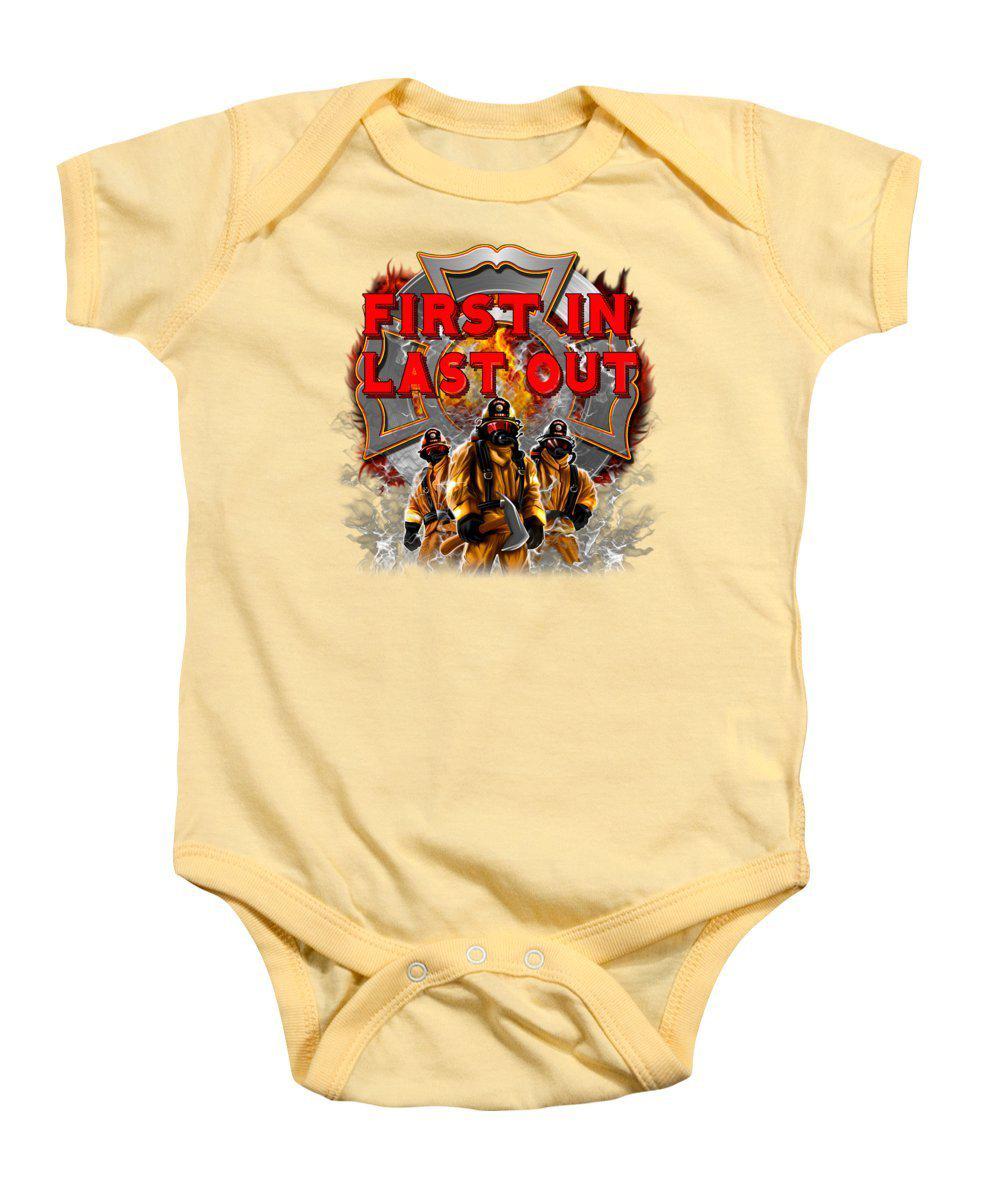 First In Last Out - Baby Onesie