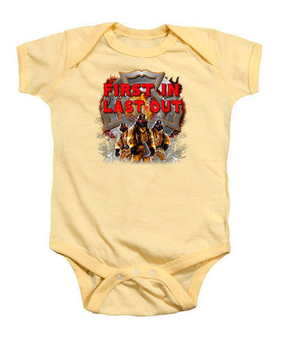 First In Last Out - Baby Onesie