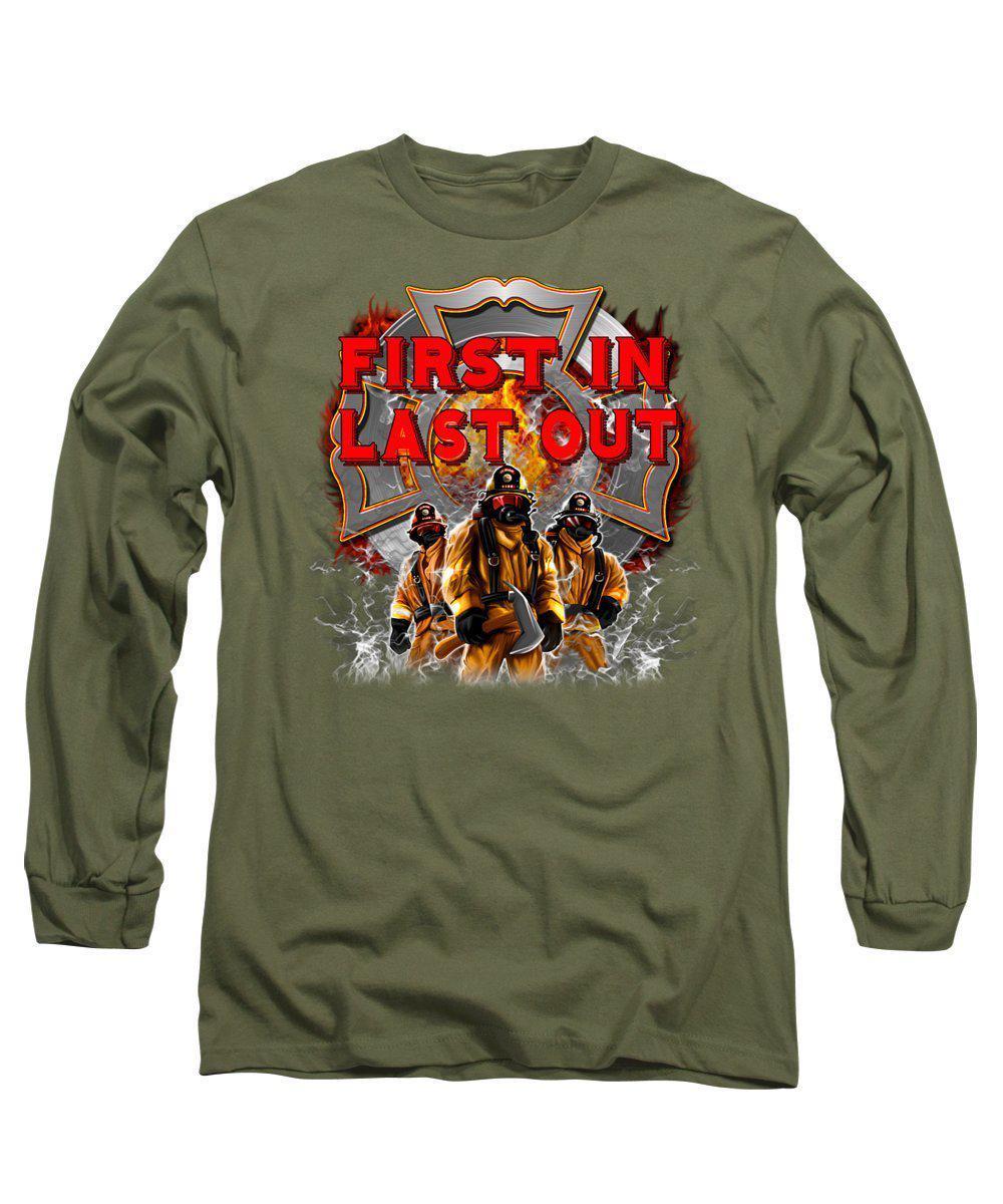 First In Last Out - Long Sleeve T-Shirt