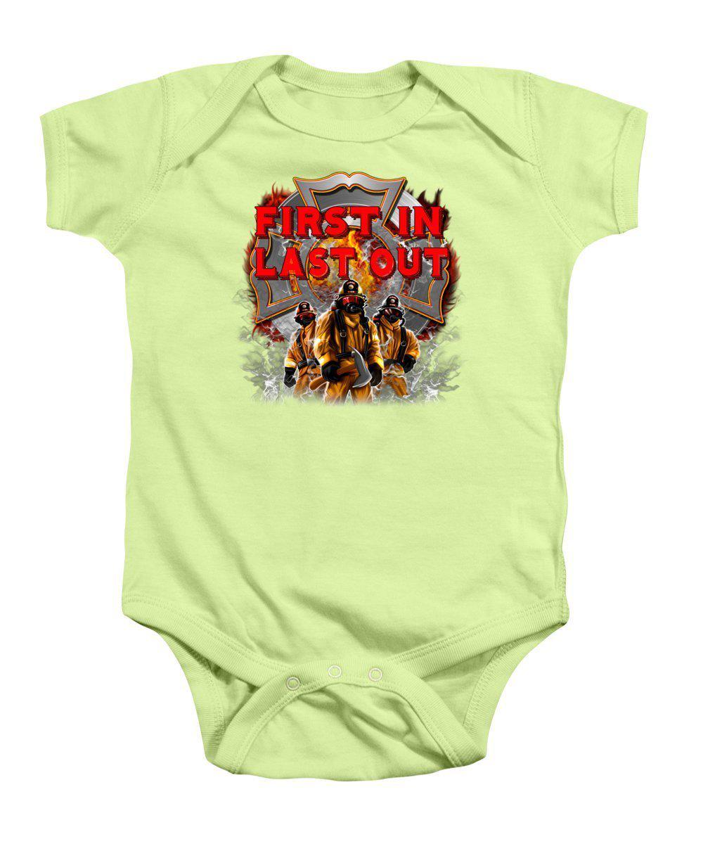 First In Last Out - Baby Onesie